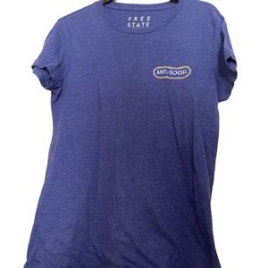 AEROPOSTALE  ANTI SOCIAL GRAPHIC T SHIRT SIZE LARGE